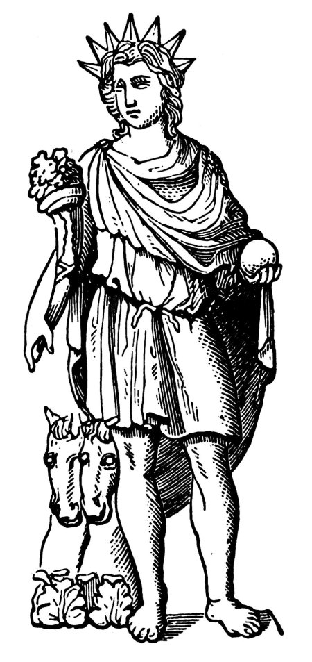 Гелиос греческий бог