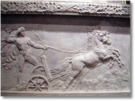 Барельефы древней греции