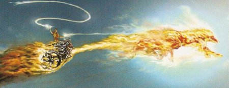 Пророк илия на огненной колеснице