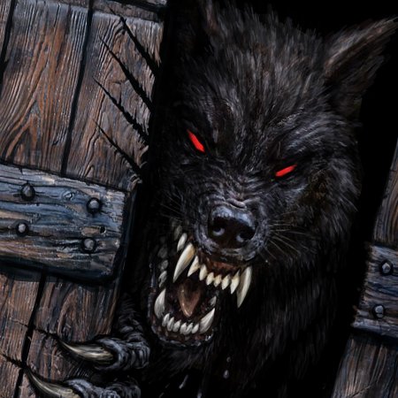 Жеводанский зверь чёрный волк