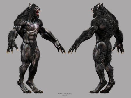 Оборотень из ван хельсинга в полный рост