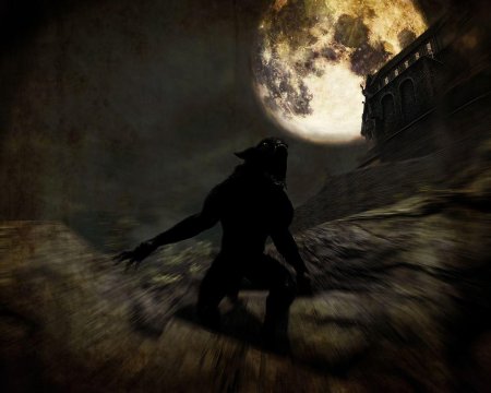 Werewolf хэллоуин skyrim