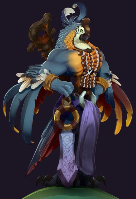 Кенку попугай