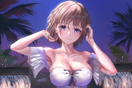 Аниме мокрая