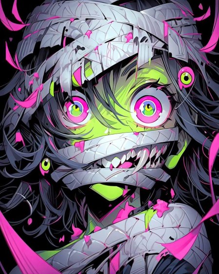 Неоновые арты