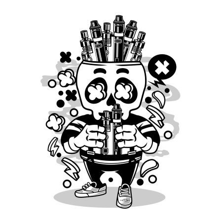 Вейп рисунок