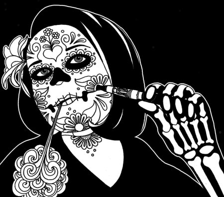 Вейп иллюстрация