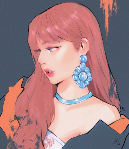 Блэк пинк арт