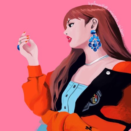 Блэк пинк лиса