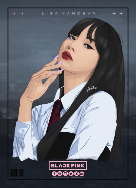 Плакаты blackpink black pink блэкпинк lisa лиса