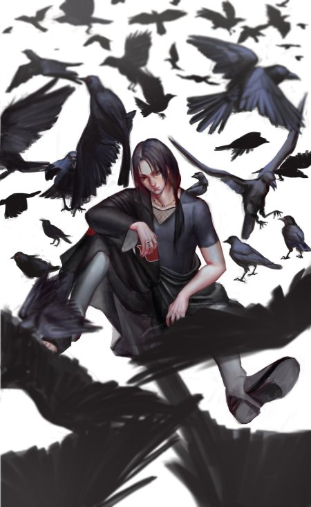 Итачи и вороны