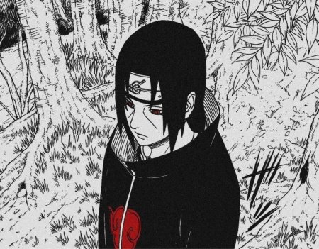 Итачи учиха манга