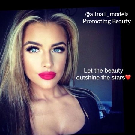 Jean watts с красной помадой