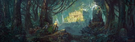 Деревня ацтеков концепт арт