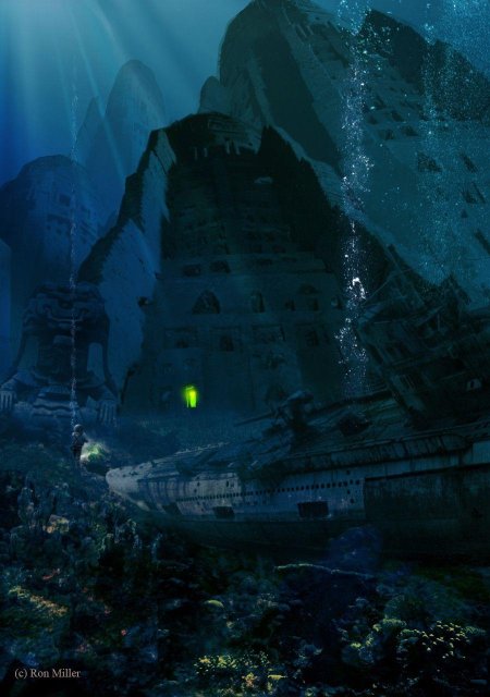 Затерянный город атлантида