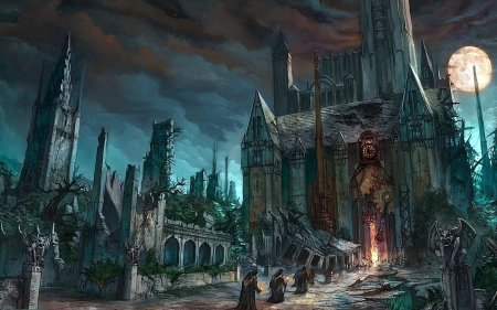 Проклятый дворец некрополис замок