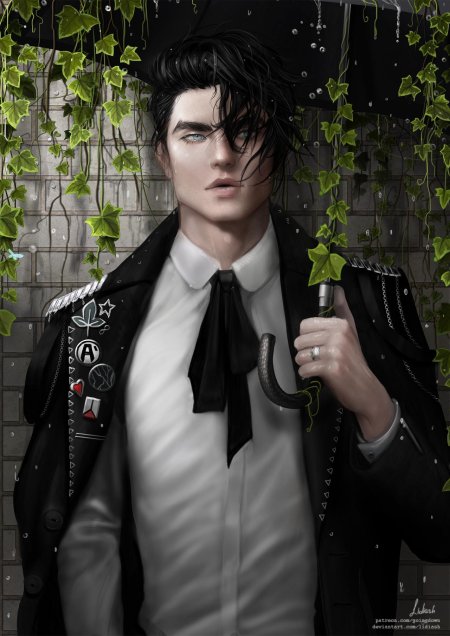 Виктор ван арт вампир брюнет