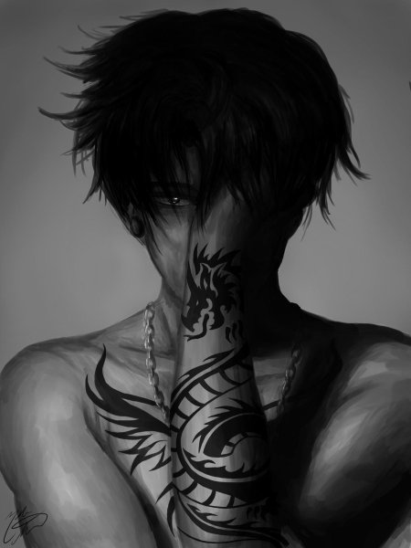 Леви аккерман демон