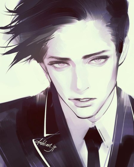 Виктор ван арт вампир брюнет