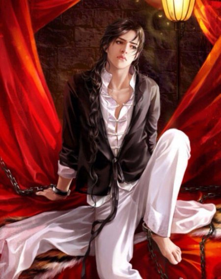 Арт юноша наложник императора