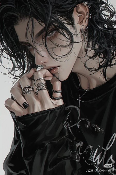 Красивые парни арт