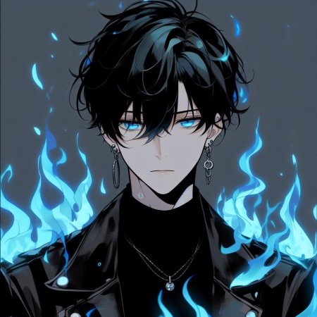 Аниме парень арт