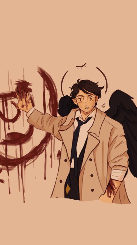 Кастиэль сверхъестественное истинный облик