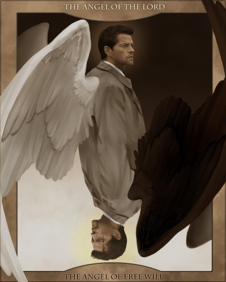 Ангел кастиэль сверхъестественное