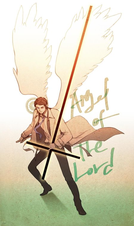 Ангел кастиэль сверхъестественное