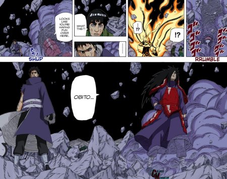 Манга наруто мадара и обито