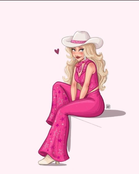 Cowgirl barbie