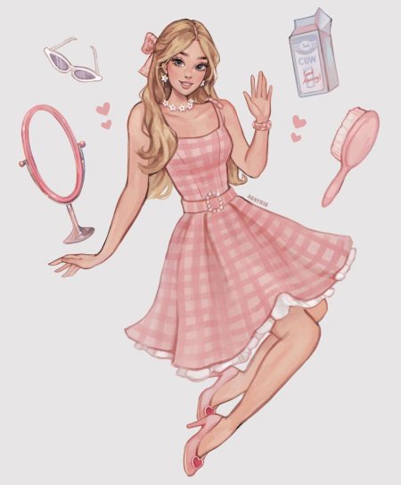 Девушка иллюстрация