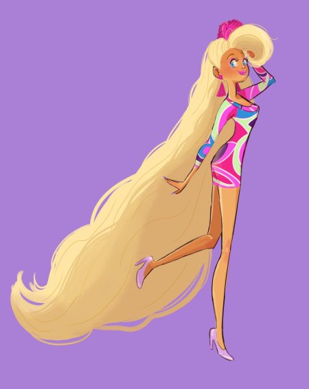 Принцесса рапунцель