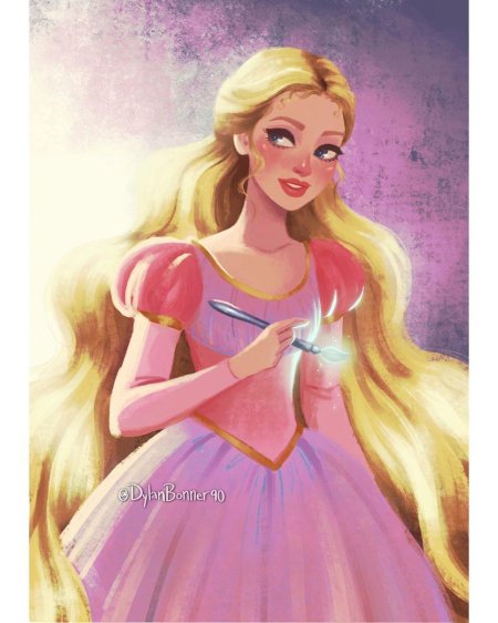 Дисней рапунцель