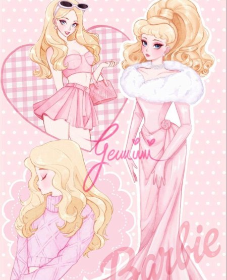 Барби арт