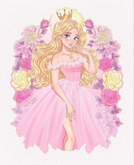 Рисунки принцесс