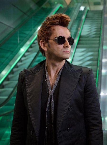 Дэвид теннант благие знамения кроули