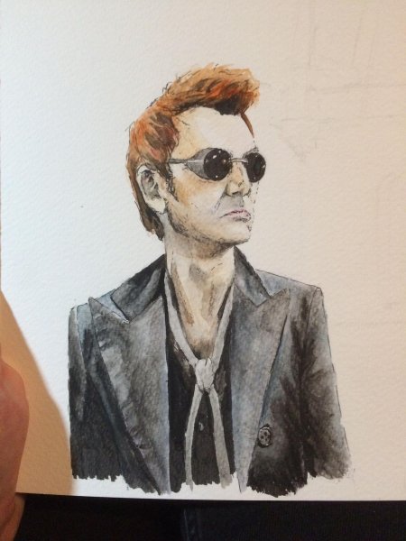 Кроули благие знамения очки