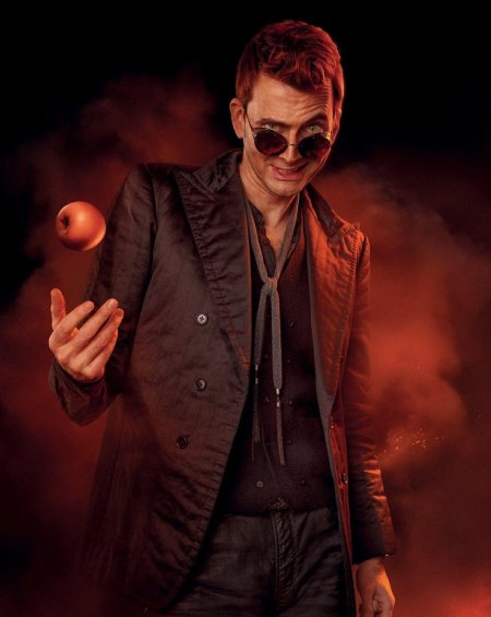 Дэвид теннант благие знамения кроули