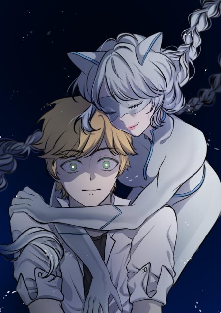 Маринетт и адриан кот блан