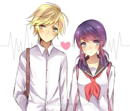 Адриан и маринетт