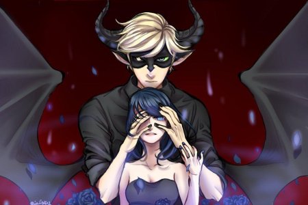 Леди баг и супер кот адриан демон