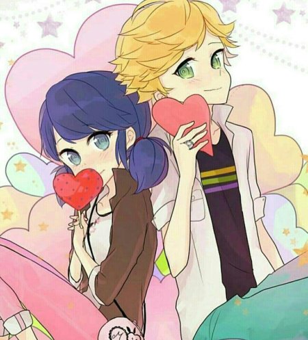 Адриан и маринетт