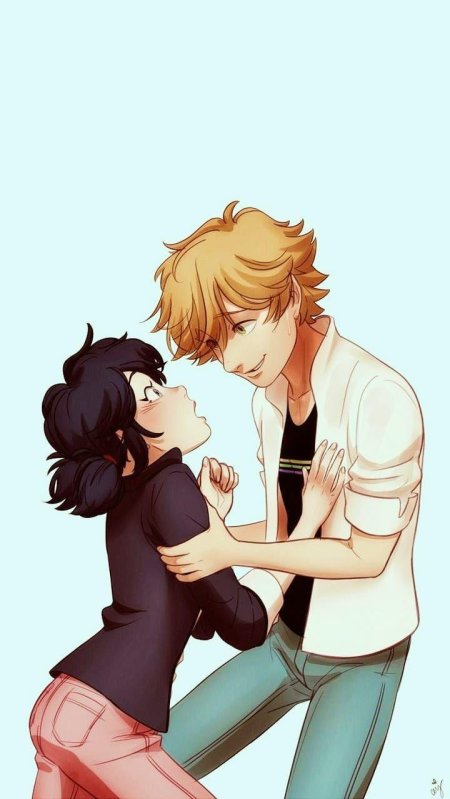 Маринетт и адриан любовь