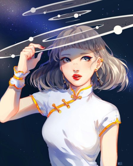 Космическая девочка