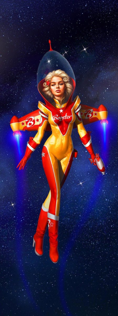 Космический пин ап