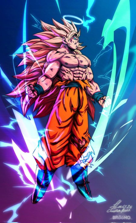 Гоку супер саян 10000000000