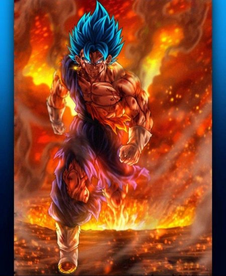 Гоку драгонболл бог