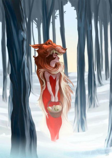 Волк и красная шапочка