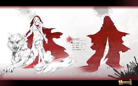 Красная шапочка убила волка арт